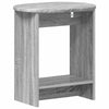 Sivupöytä Harmaa sonoma 50 x 39,5 x 55 cm Tekninen puu