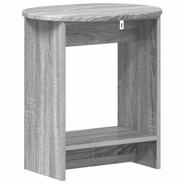 Sivupöytä Harmaa sonoma 50 x 39,5 x 55 cm Tekninen puu