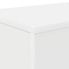 Console Table valkoinen 101 x 29 x 74 cm Tekninen puu