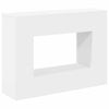 Console Table valkoinen 101 x 29 x 74 cm Tekninen puu