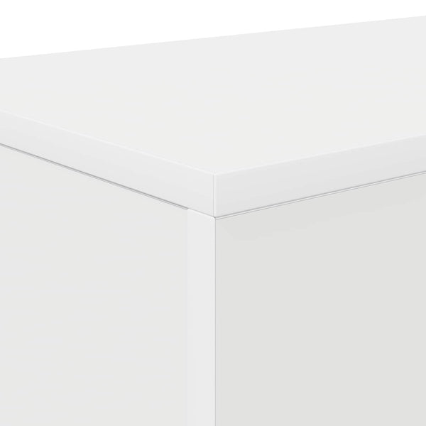 Console Table valkoinen 82 x 29 x 74 cm Tekninen puu