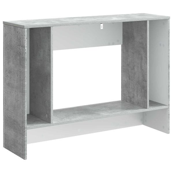 Konsolipöytä Betoni Harmaa 101 x 29 x 74 cm Käsitelty puu
