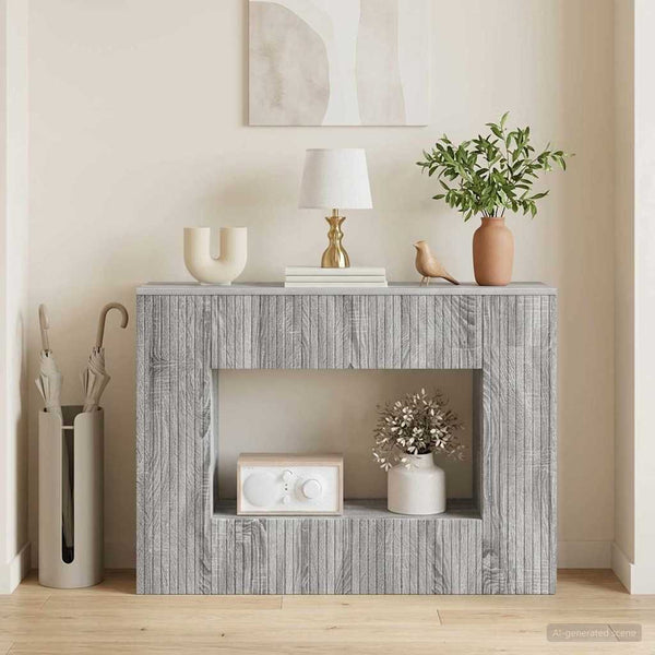 Konsolipöytä Harmaa Sonoma 101 x 29 x 74 cm Käsitelty puu