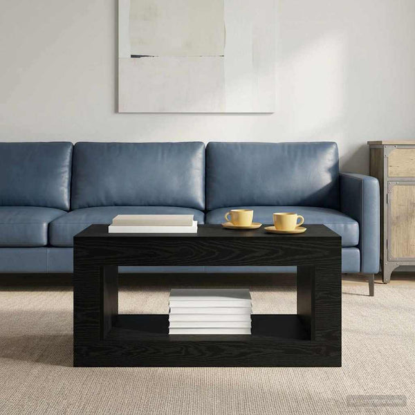 Coffee Table Musta tammi 99.5 x 50 x 50 cm Tekninen puu