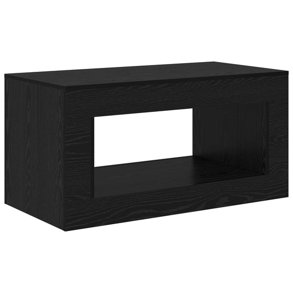 Coffee Table Musta tammi 99.5 x 50 x 50 cm Tekninen puu