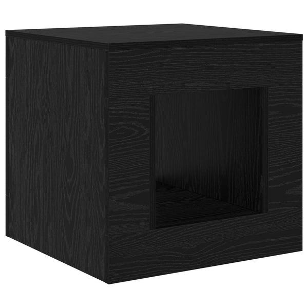Coffee Table Musta tammi 51.5 x 50 x 50 cm Tekninen puu