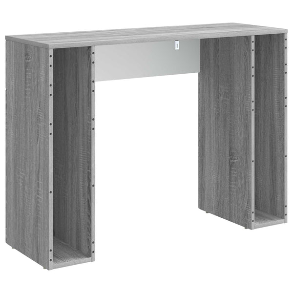 Sohvapöytä Harmaa sonoma 102 x 35 x 75 cm Tekninen puu
