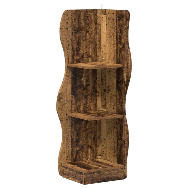 Kulmahylly Vanha puu 34 x 33 x 102 cm Tekninen puu