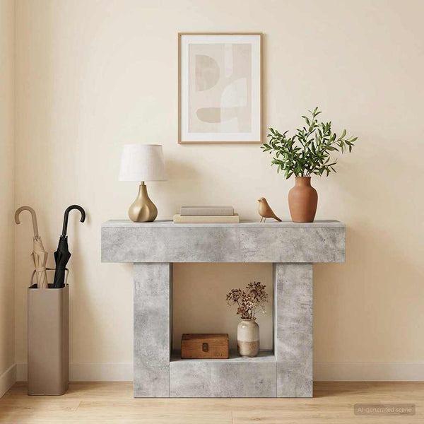 Betoni Harmaa 101 x 30 x 74 cm