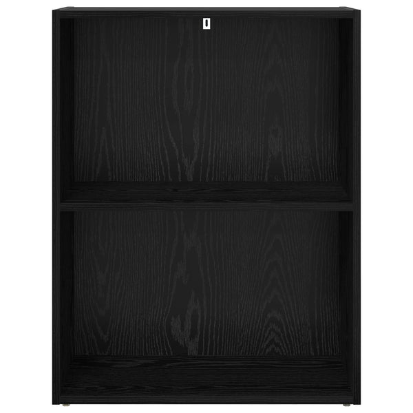 Kirjahylly 60 x 30 x 76.5 cm Tekninen puu Musta tammi.