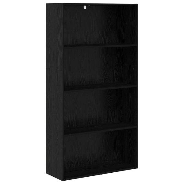 Vapaasti seisova kirjahylly 80 x 30 x 152 cm Tekninen puu