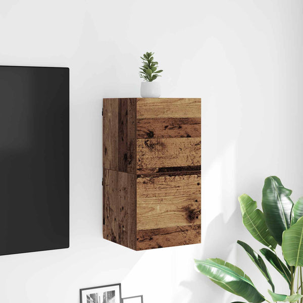 TV-kaappi Vanha puu 30,5 x 30 x 30 cm Tekninen puu