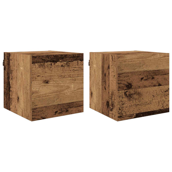 TV-kaappi Vanha puu 30,5 x 30 x 30 cm Tekninen puu