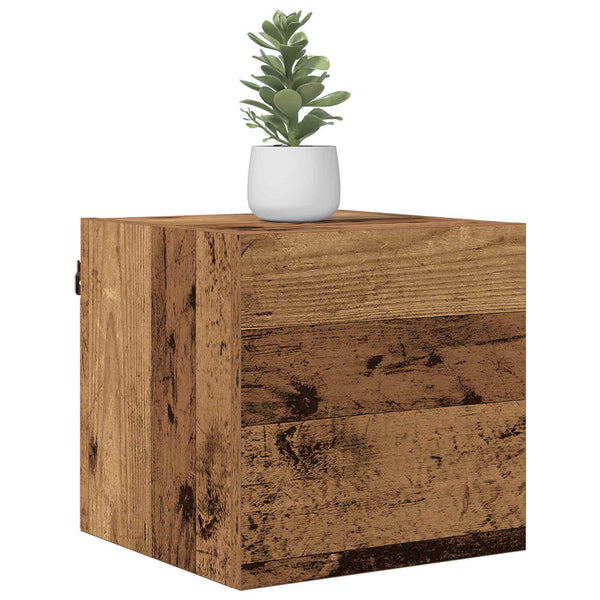 TV-kaappi Vanha puu 30,5 x 30 x 30 cm Tekninen puu