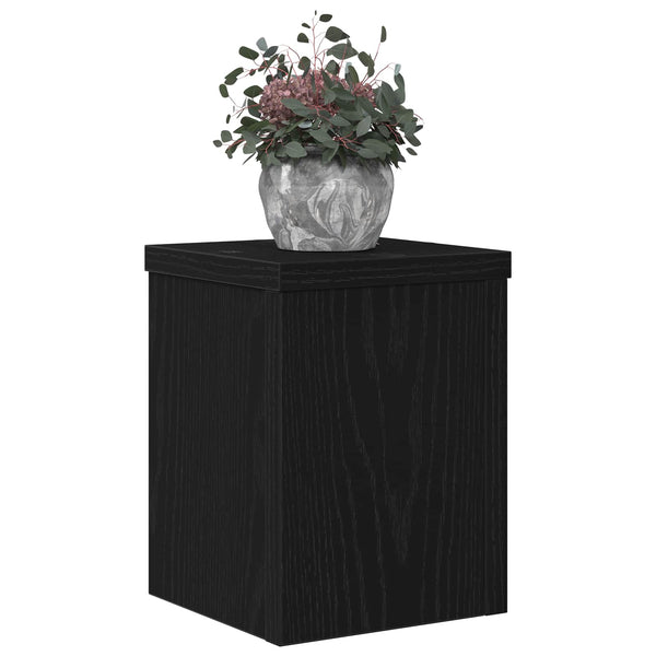 Kasviteline 2 kpl Musta tammi 15 x 15 x 20 cm Tekninen puu