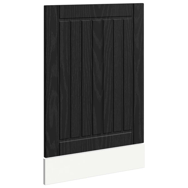 Tiskipaneeli LUCCA Musta tammi 45 x 1,5 x 57 cm Tekninen puu