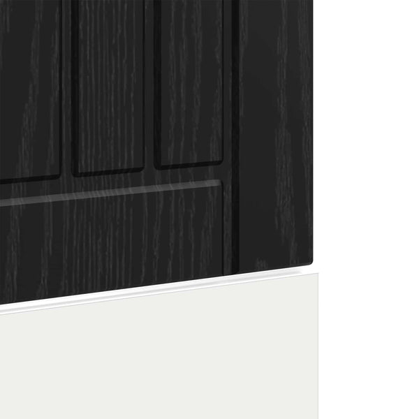 Tiskipaneeli LUCCA Musta tammi 60 x 1,5 x 57 cm Tekninen puu
