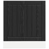 Tiskipaneeli LUCCA Musta tammi 60 x 1,5 x 57 cm Tekninen puu