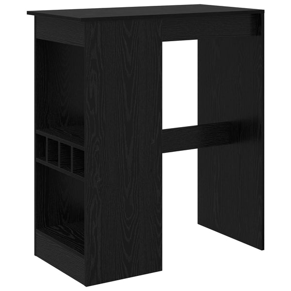 Baaripöytä 90 x 47.5 x 103.5 cm Tekninen puu Musta tammi.
