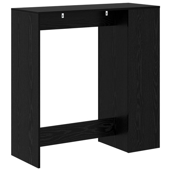 Baaripöytä 101 x 40 x 103,5 cm Tekninen puu Musta tammi.