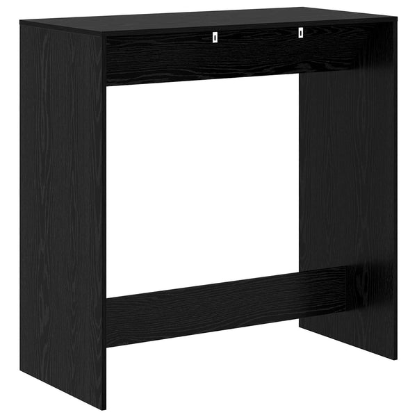 Baaripöytä 102 x 50 x 103,5 cm Tekninen puu Musta tammi.