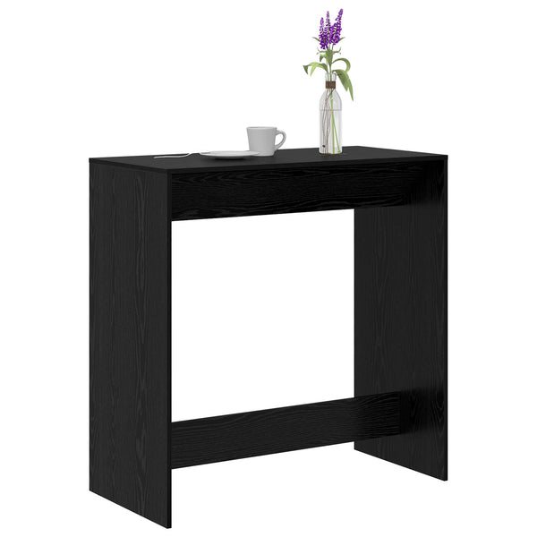 Baaripöytä 102 x 50 x 103,5 cm Tekninen puu Musta tammi.
