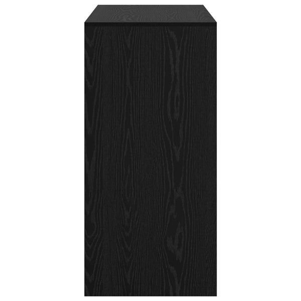 Baaripöytä 102 x 50 x 103,5 cm Tekninen puu Musta tammi.