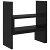 Monitoripöytäteline Musta tammi 40 x 17 x 41 cm Tekninen puu
