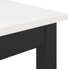 Ruokapöytä Valkoinen 200 x 100 x 75 cm Massiivinen mänty