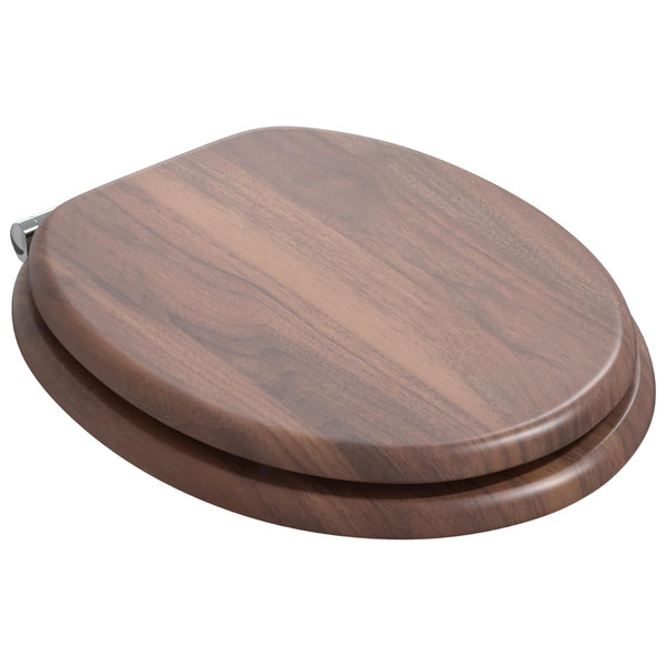 WC-istuin 2 pcs Ruskea 44 x 38 cm Tekninen puu