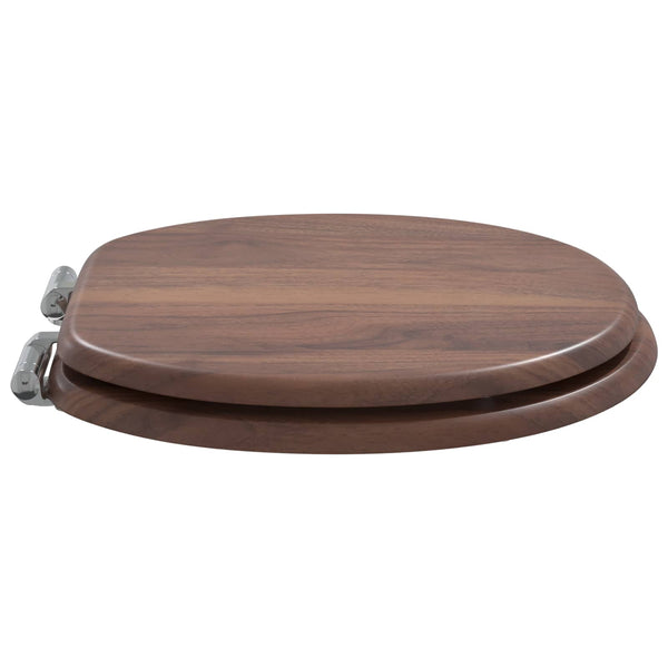 WC-istuin 2 pcs Ruskea 44 x 38 cm Tekninen puu