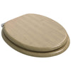 WC-istuin 2 pcs Vaalean bambun väri 44 x 38 cm Tekninen puu