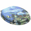 WC-istuin 2 pcs Sininen 44 x 38 cm Tekninen puu