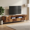 5 osan LED TV-kaappi Vanha puu Tekninen puu