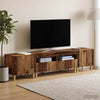 5 osan LED TV-kaappi Vanha puu Tekninen puu
