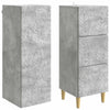 Kaappisarja 2 kpl 33 x 34,5 x 90 cm Tekninen puu Betoninharmaa