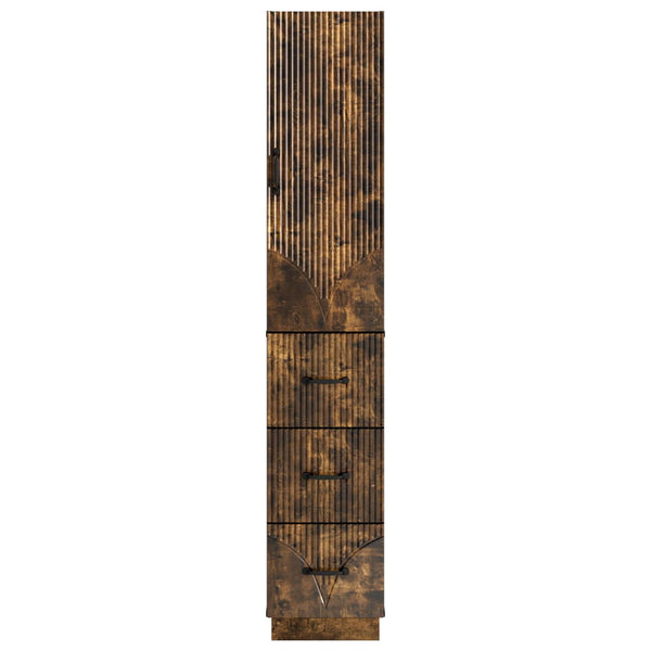 Kaappisarja 2 kpl 33 x 34,5 x 87 cm Tekninen puu Savutammi