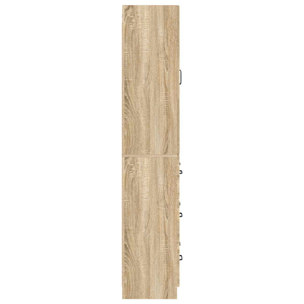 Kaappisarja 2 kpl 66 x 34,5 x 87 cm Tekninen puu Sonoma-tammi
