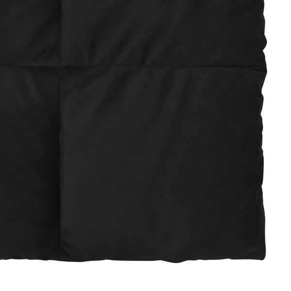 Kesäpeitto 200 x 200 cm Kesä Mikrokuitu (100% polyesteri) Musta