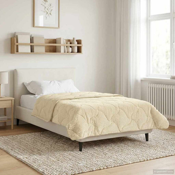 Koko Vuoden Peitto Quiltottu Kerma 140 x 220 cm