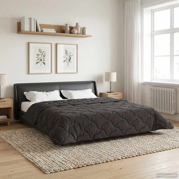 Talvityyny 200 x 200 cm Talvi Antrasiitti Hengittävä