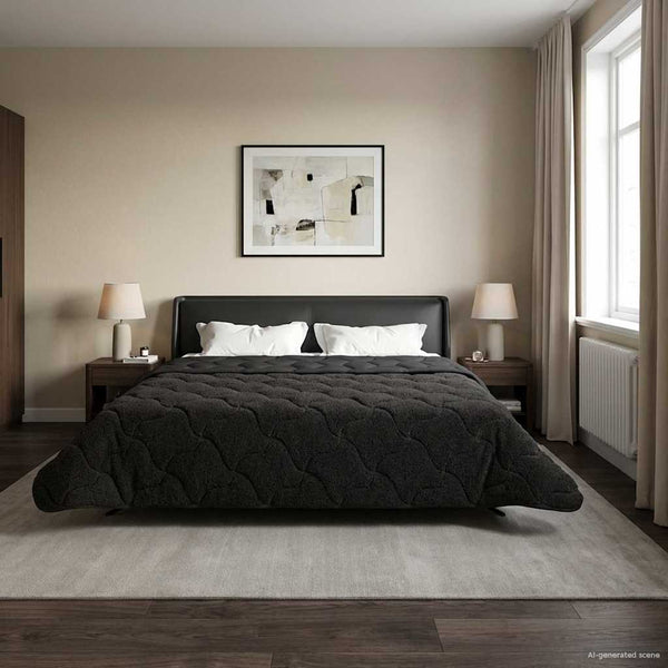 Talvityyny 200 x 220 cm Talvi Antrasiitti Hengittävä