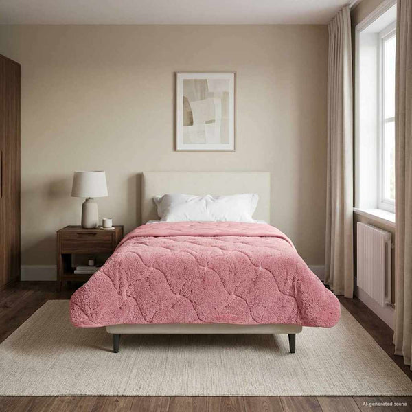Talvityyny 155 x 200 cm Talvi Pinkki Hengittävä