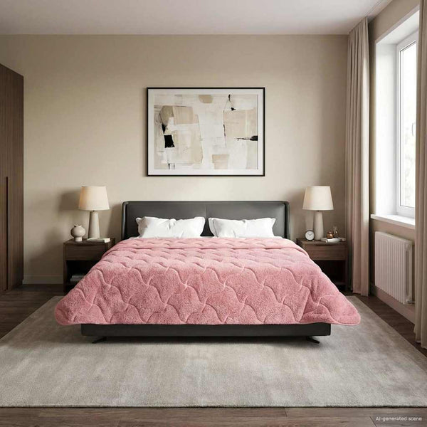 Talvityyny 200 x 200 cm Talvi Pinkki Hengittävä