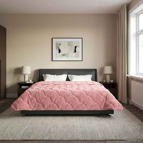 Talvityyny 200 x 240 cm Talvi Pinkki Hengittävä