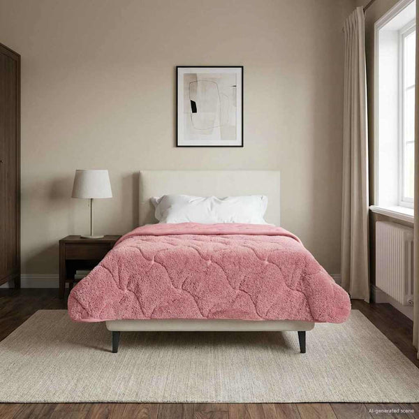 Talvityyny 155 x 220 cm Talvi Pinkki Hengittävä