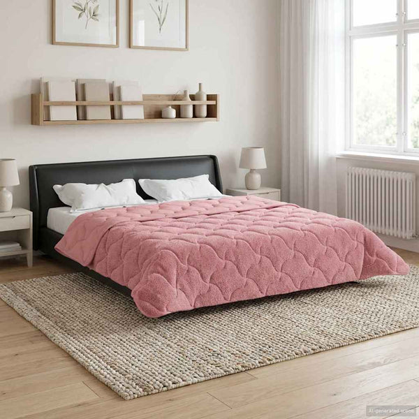 Talvityyny 200 x 220 cm Talvi Pinkki Hengittävä