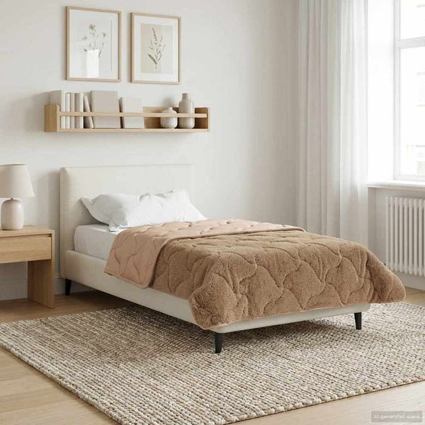 Talvityyny 140 x 220 cm Talvi Harmaanruskea Hengittävä