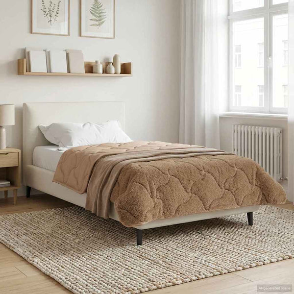 Talvityyny 155 x 220 cm Talvi Harmaanruskea Hengittävä