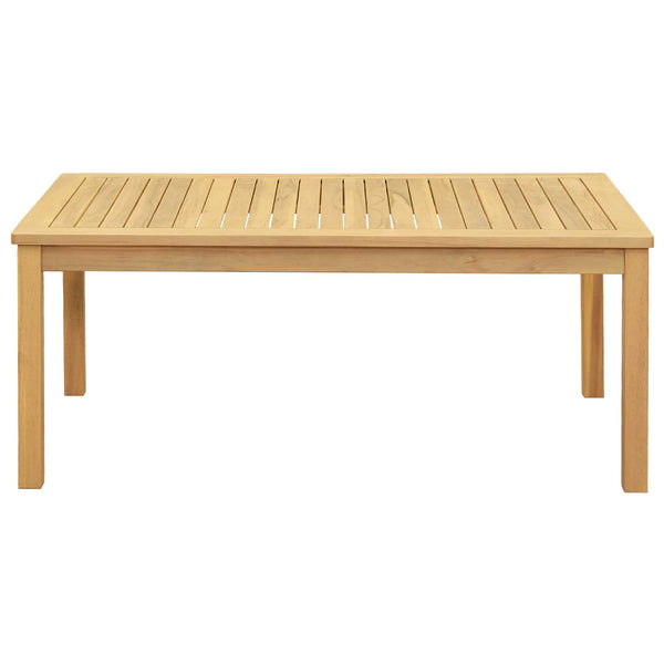 Sohvapöytä Vaalea akasia 110 x 60 x 45 cm Tiheä akasiapuu